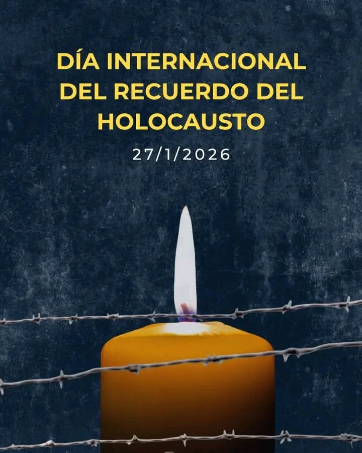 27 de enero, Día Internacional de Conmemoración en Memoria de las Víctimas del Holocausto, para recordar, reflexionar y tomar conciencia sobre cómo la cultura del odio nos daña en nuestra vida cotidiana. <a href="/Conavil_ECM/">CONAVIL - Empresa de Construcción y Montaje</a> #LatirAvileño #Cuba