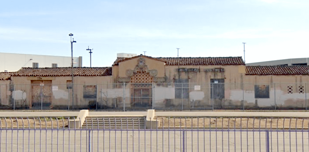 The station still exists. Although it is longer used for passenger service, you can see (behind a fence) from Ferguson Dr. This image is from May 2025.