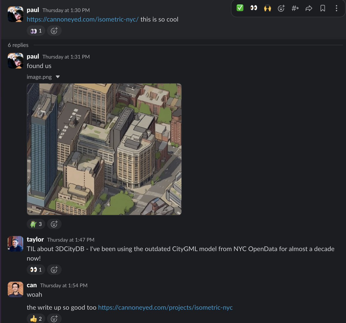 can's tweet image. we have been fans of isometric.nyc here at @modal before it was cool