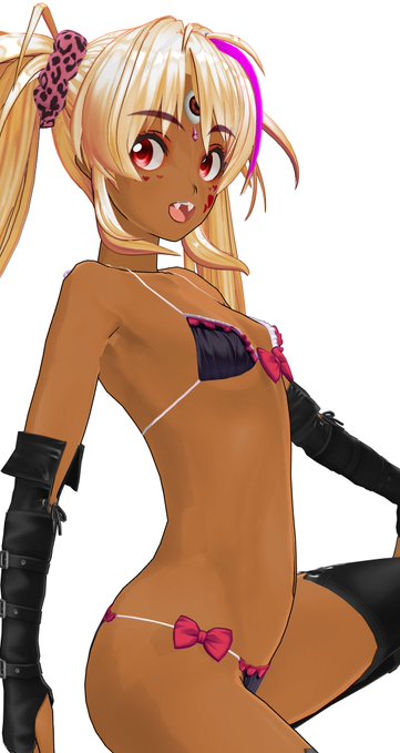 カスタムギャルニテン様3態 #カスタムキャスト