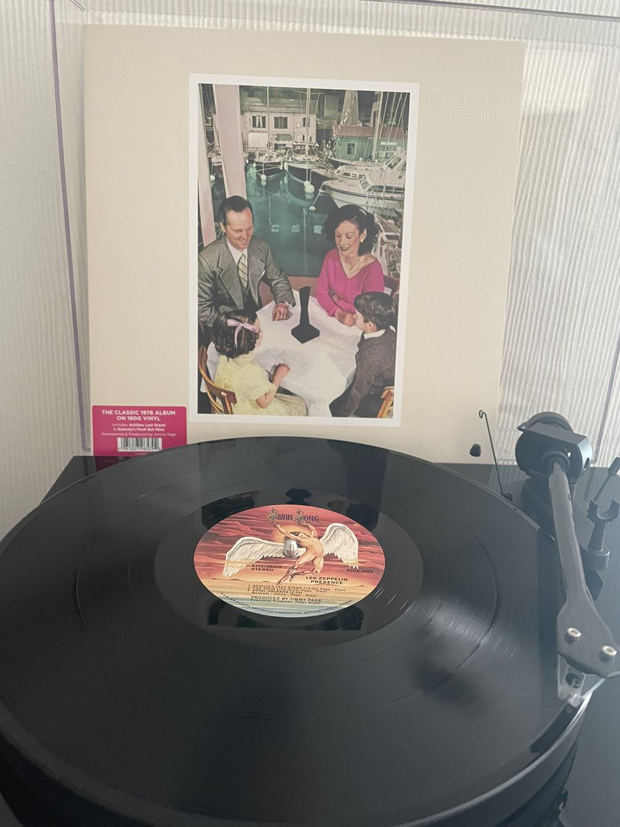 pieceofmind03's tweet image. Presence by Led Zeppelin.

Whilst it contains the brilliant Achilles Last Stand, Nobody’s Fault But Mine and Tea For  One, it’s not one of my favourite Zep albums.  

It’s actually Page’s favourite though, so who am I to judge.

What do you think of Presence?