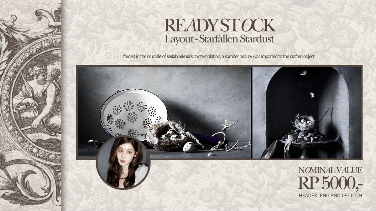 sedahrukma's tweet image. Help rt/repost? Thank you!

Ready-to-go 23 layout - Sana Twice priced at RP 5,000,-/each includes png and jpg icon. Don’t hesitate to knock my dm if you’re interested.

#zonauang #zonajajan