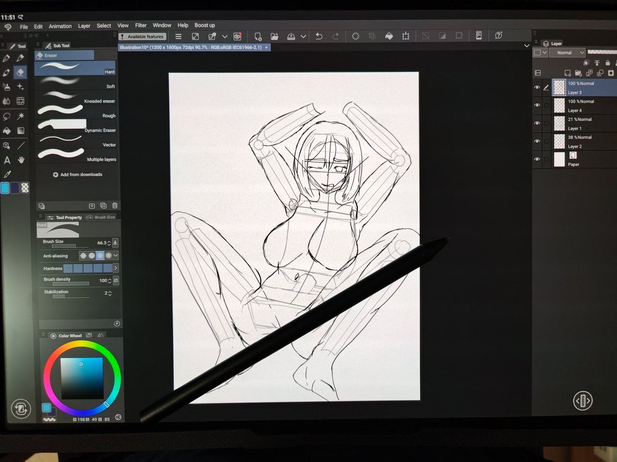 alyciarisa's tweet photo. Last sketch for today https://t.co/ANEDnycXYH