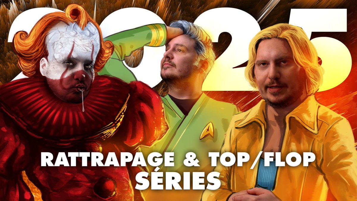 CinemaDurendal's tweet image. Toutes les vidéos de fin d'année sont sorties ! 9H de contenu. Enjoy !

Bilan: youtube.com/watch?v=Ce0rRg…
Jeux Vidéo: youtube.com/watch?v=N3lsjB…
Séries: youtube.com/watch?v=8gaWbp…
Rattrapage Films: youtube.com/watch?v=Js9C9Q…
FLOP 10: youtube.com/watch?v=Mgk5ar…
TOP 10: youtube.com/watch?v=E5k7yT…