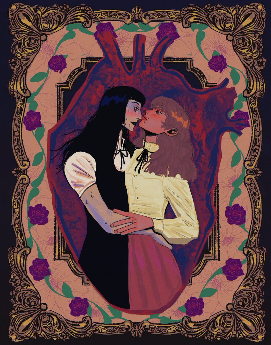 reminder that u can get awesome yuriful prints of these (and more) on my inprnt !!