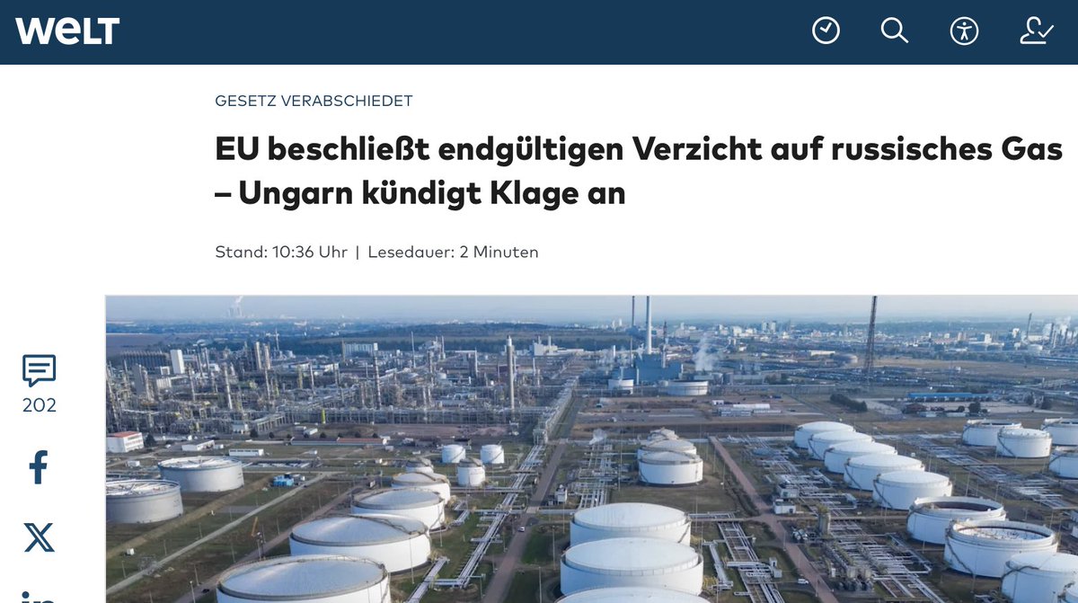 Die Anti-Europäische Union (#AU!) landet bei ihrer Lieblingsdisziplin, dem „Sich-ins-Bein-Schießen”, mal wieder einen Volltreffer. 😂😂😂
Logisch, dass die pro-europäische ung. Regierung bei diesem offenkundigen Schwachsinn nicht mitmacht! 👍🏻😎
#Ungarn 🇭🇺 pro #Vernunft &amp; #Europa