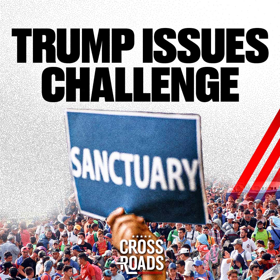 President Donald Trump has issued a challenge to all sanctuary cities and sanctuary states, telling officials to hand over criminal aliens in prisons and jails, and broadly to end sanctuary cities across the United States.
