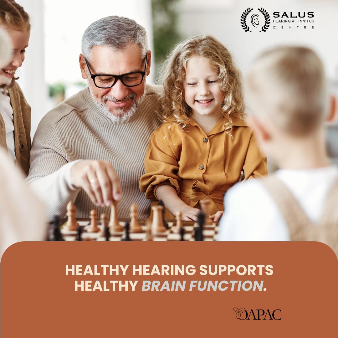 🧠👂 Healthy hearing supports a healthy brain.
 Untreated hearing loss can strain memory &amp; focus.
 A simple hearing check helps keep your brain engaged.
 📞 Call us today.
#SHTC