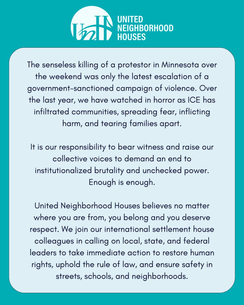 United Neighborhood Houses tweet media
