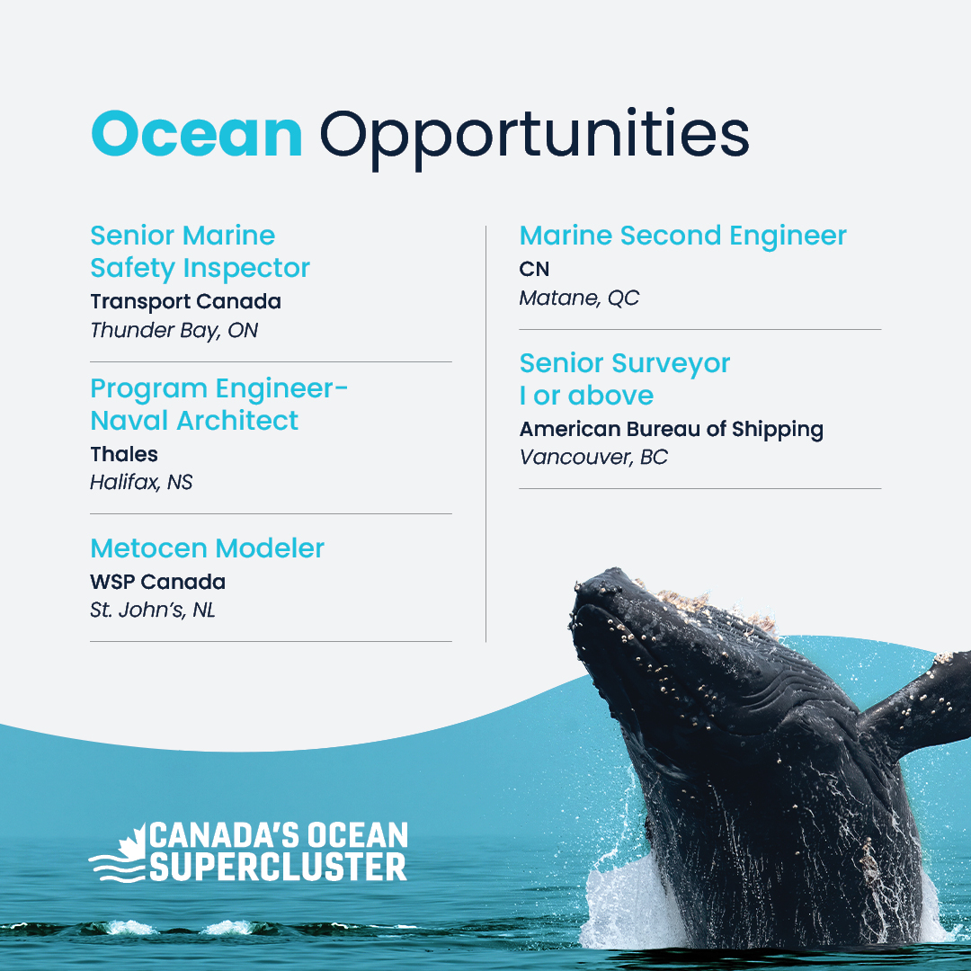 Canada’s Ocean Supercluster tweet media