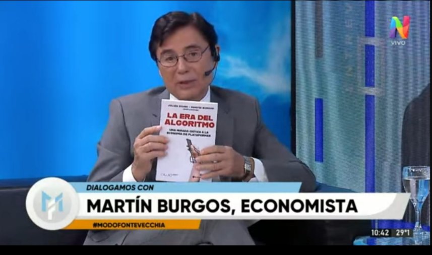 Martin Burgos <a href="/martinburgosz/">Martin Burgos</a> y Julián Zícari son los compoladores <a href="/JulianZicari/">Julián Zícari</a> 👇🏾
La era del algoritmo.