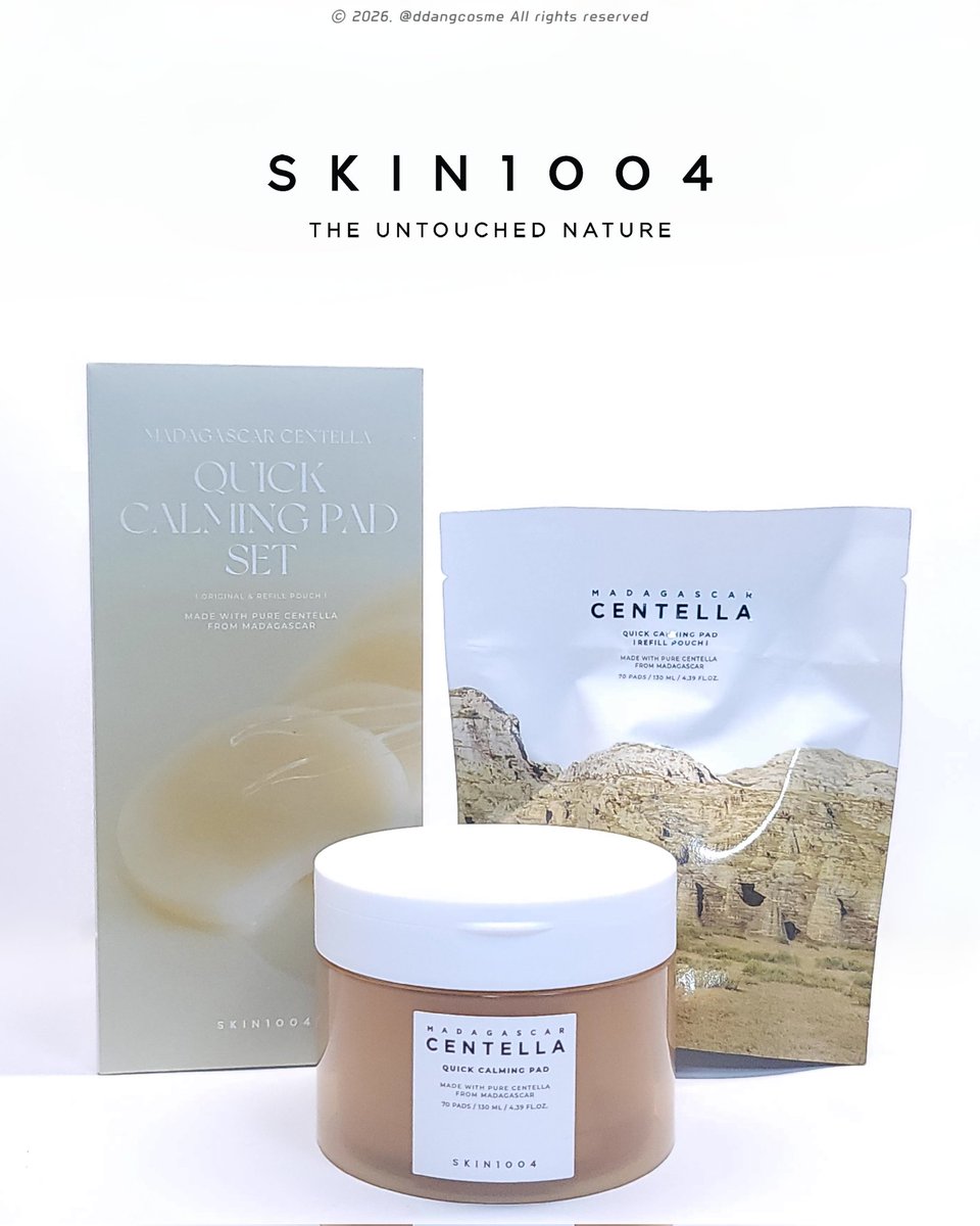 ddangcosme's tweet photo. #광고 #RT이벤트 @SKIN1004_kor
스킨1004 X 네이버 설 선물대첩 프로모션이 시작되었어요!

01/28~02/12
최대 ~44% 할인과 함께 이번 프로모션 단독 기획까지 준비되어 있다고 해요.

🔗 https://t.co/Jkeu9EdqZX

이 글을 #RT 해주시는 3분을 추첨하여 센텔라 카밍 퀵 패드를 보내드립니다!