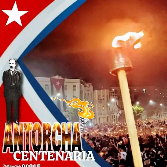 Bajo el lema #AntorchaCentenaria Antimperialista, este 27 de Enero Trabajadores y Estudiantes de la <a href="/ucmvccu/">Universidad de Ciencias Médicas de Villa Clara</a>  iluminarán las calles de #SantaClara en homenaje a #MartíVive y a #FidelPorSiempre. 
Ratificaremos que #CubaSeRespeta ¡La Revolución vive y se defiende!