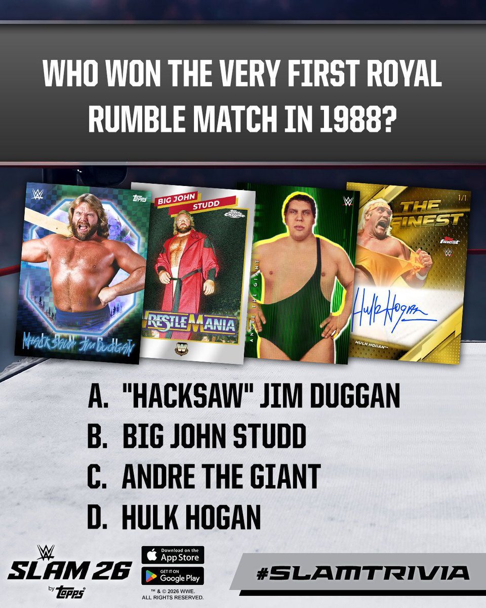 WWE SLAM by Topps® tweet media
