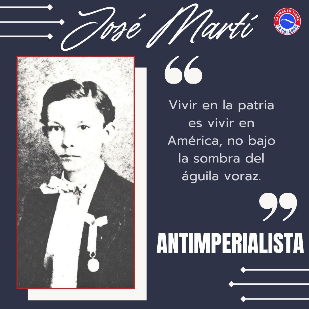 #MartiVive en cada cubano que defiende esta Revolución