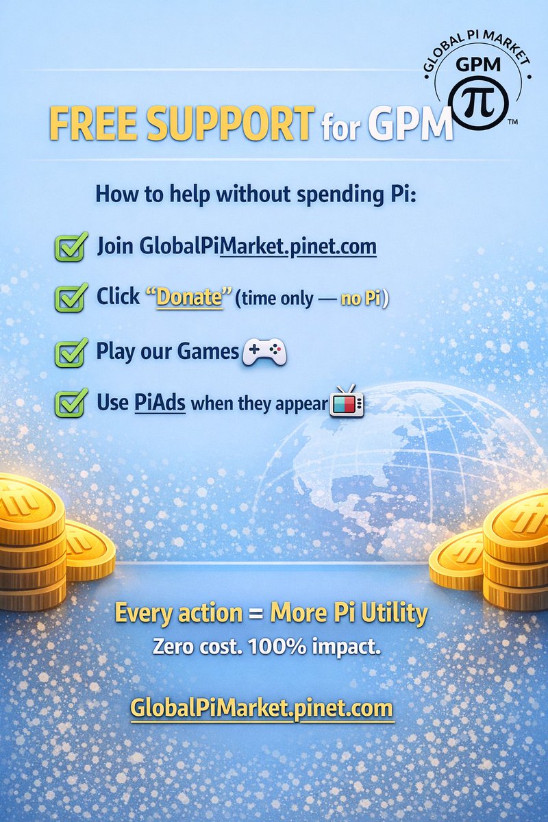 GPM GlobalPiMarket tweet media