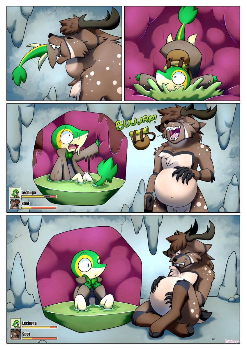 ShoeLaceArt's tweet photo. Art for Spot the deer!

This didn't look good... But it somehow ended well??

CW: #vore https://t.co/zbTVJnY7QQ