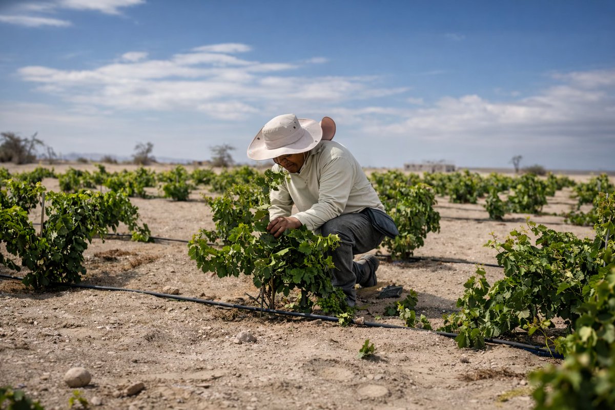 tamarugalwines's tweet photo. En el desierto más árido del mundo, Chile está escribiendo una nueva historia del vino. 

Medios internacionales destacan el vino del desierto como un fenómeno único. TAMARUGAL Wines nace ahí No como tendencia Como excepción.
@elpais_chile
#vino #tamarugal https://t.co/5MH3o8yMcV https://t.co/9JqEb49a6J