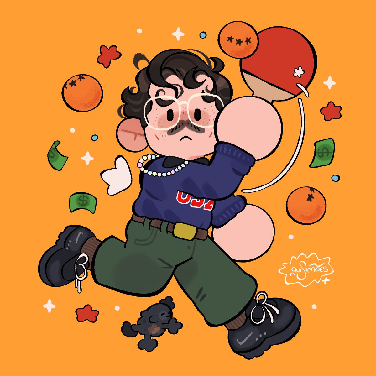 guihenris's tweet image. Marty Supreme! 🏓🎾🧡