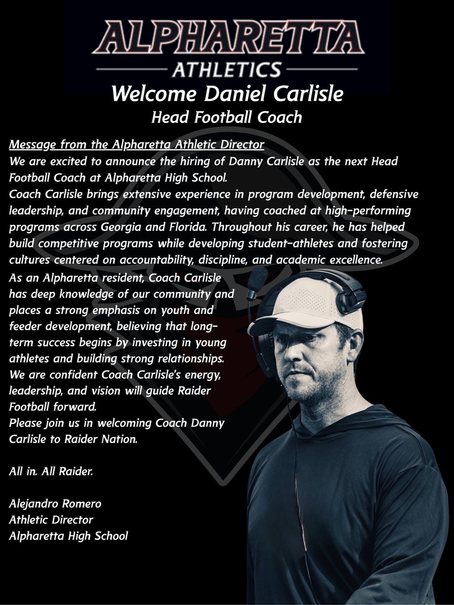 Alpharetta Raiders tweet media