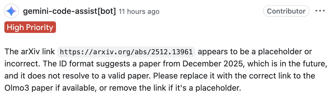 Gemini bot comment example