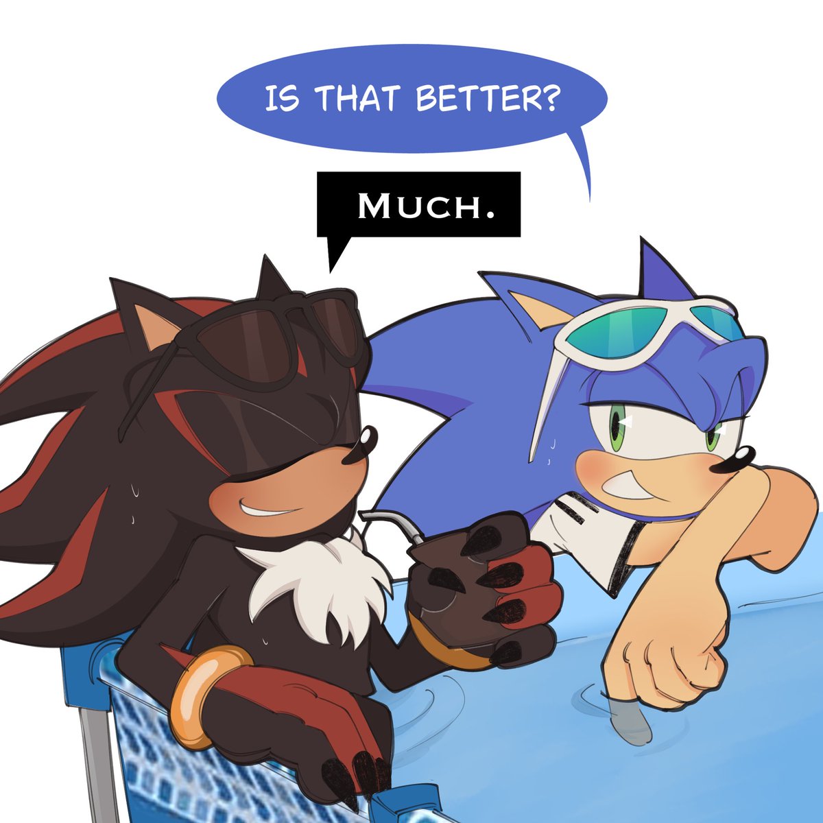 TenderandMilder's tweet image. It’s hot in Argentina so they gotta suffer with me