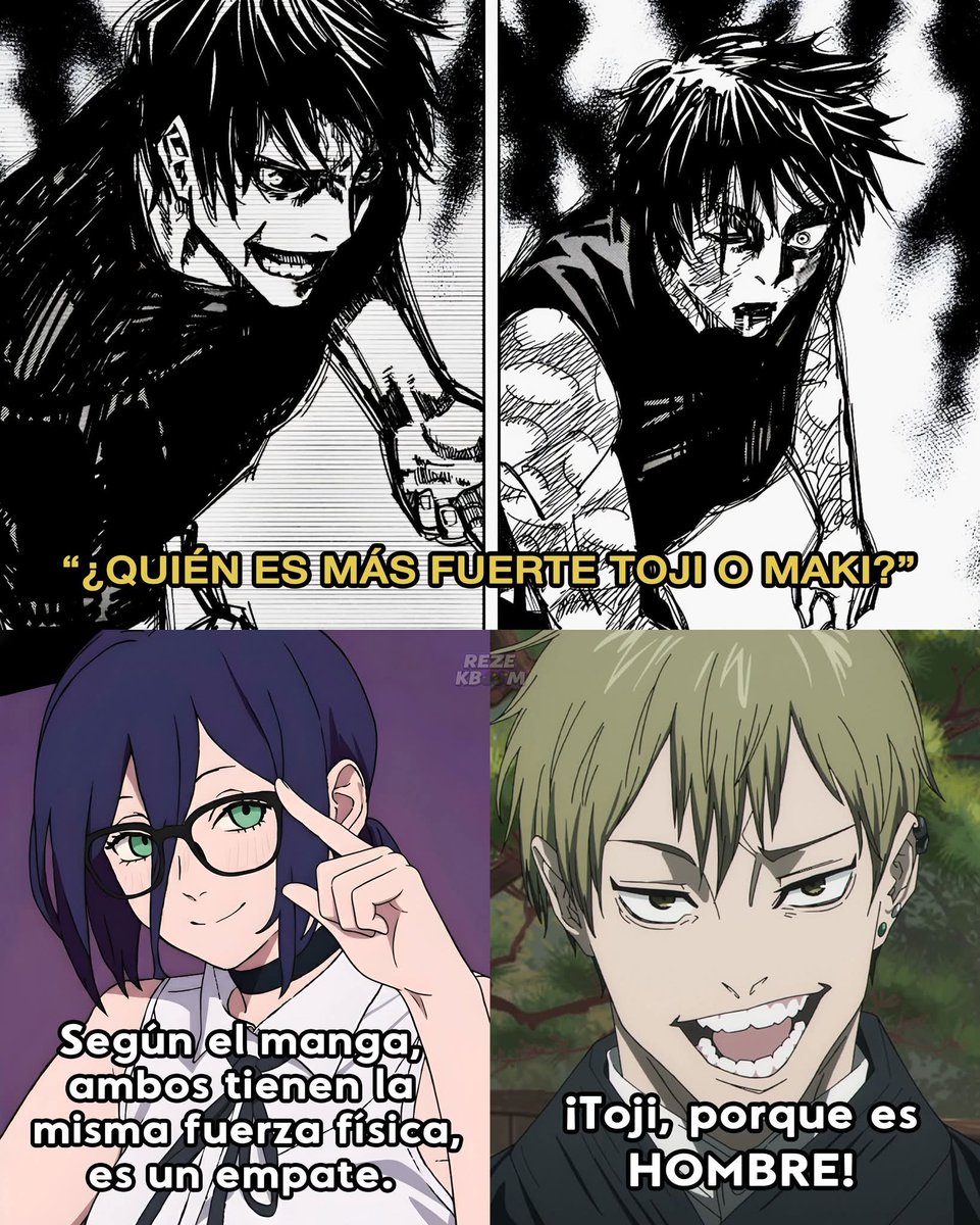 Minoru_Trix's tweet image. Existen 2 tipos de fans en Jujutsu Kaisen