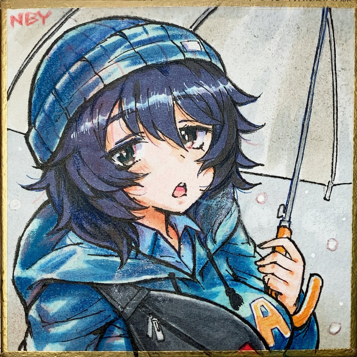 白雪の安藤君塗りました✨☃️
肌色ミスってる💦