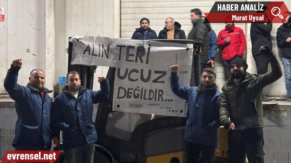 Migros Depo işçileri taşeron prangasını kırdı ama…

İşçileri kadroya alması, depo işçilerinin fiili mücadelesinin doğrudan sonucu oldu. Ancak bu adım kazanımı yeni bir kuşatma hamlesine dönüştürme girişimini de içeriyor

Murat Uysal (<a href="/muraatuysal/">Murat Uysal</a>) yazdı

evrensel.net/haber/596532/m…