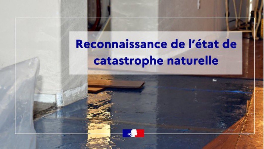 Image de Préfet de l'Eure - #CATNAT | La commune de Pacy-sur-Eure, dans l’#Eure, a été reconnue en état de catastrophe naturelle
