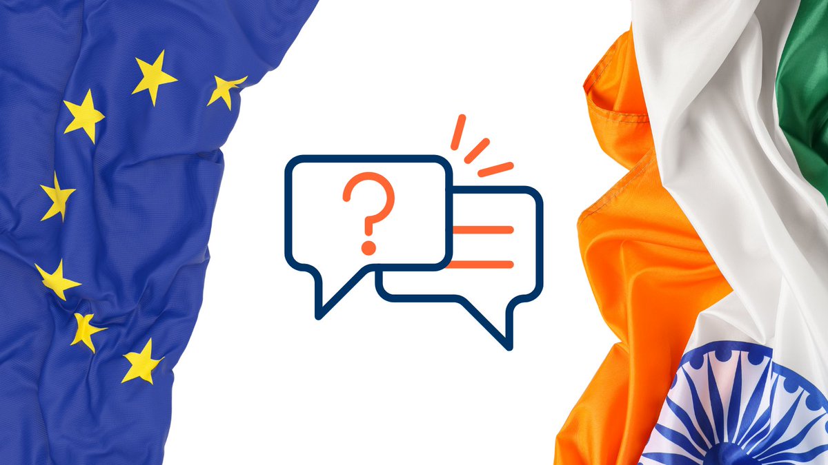 🇪🇺🇮🇳 ¿Cómo afectará el acuerdo de libre comercio UE-India a nuestras exportaciones?

¿Cuáles serán los principales beneficios para la industria y agricultura europeas?

¿Cómo apoyará el acuerdo la transición ecológica?

Todas las preguntas y respuestas:
🔗link.europa.eu/yJnVVQ