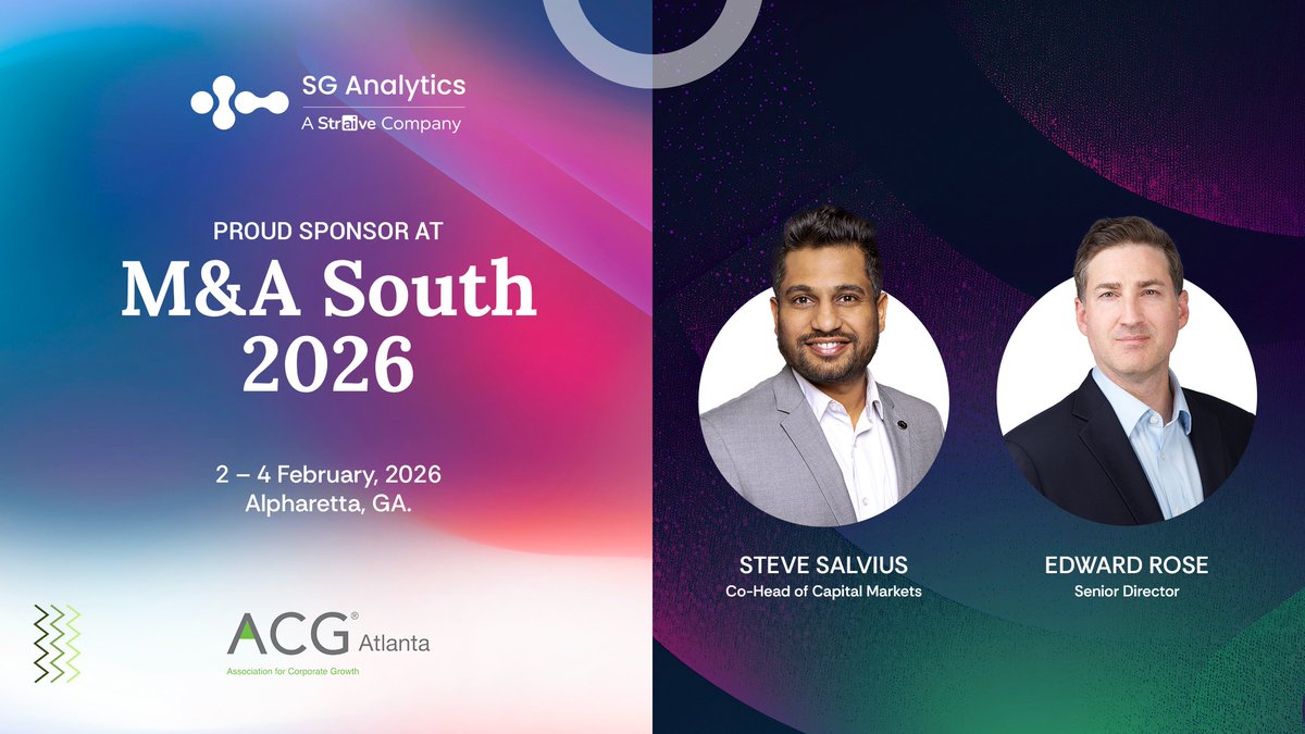 SG Analytics tweet media