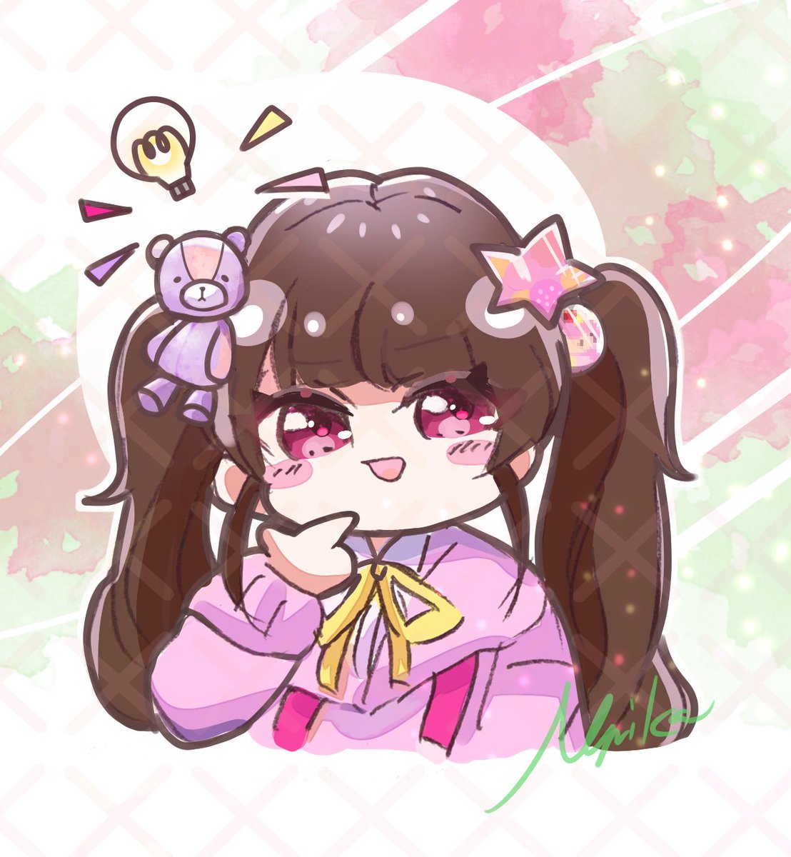 D4DJ_fanillust ミチルちゃん💖🪐