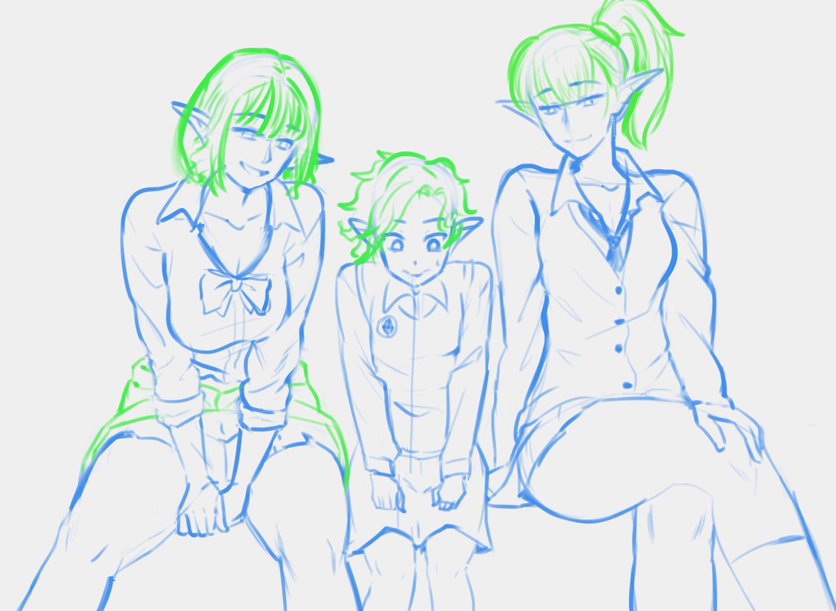 parody of that 'meme' but it's breton and altmer onee san