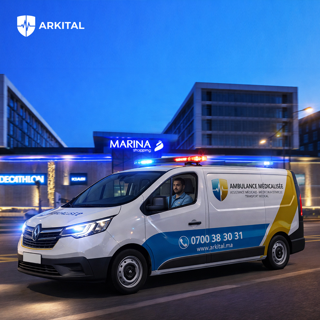 Arkitalma's tweet photo. Ambulance  Casablanca : Ambulance médicalisée disponible 24/7 sur tous les quartier de Casablanca.
Transport médical professionnel vers les hôpitaux, les cliniques et polycliniques, les médecins...

Numéro d'urgence : 0700 38 30 31

https://t.co/7Ru4pilwiC https://t.co/pW2YIaKZvZ