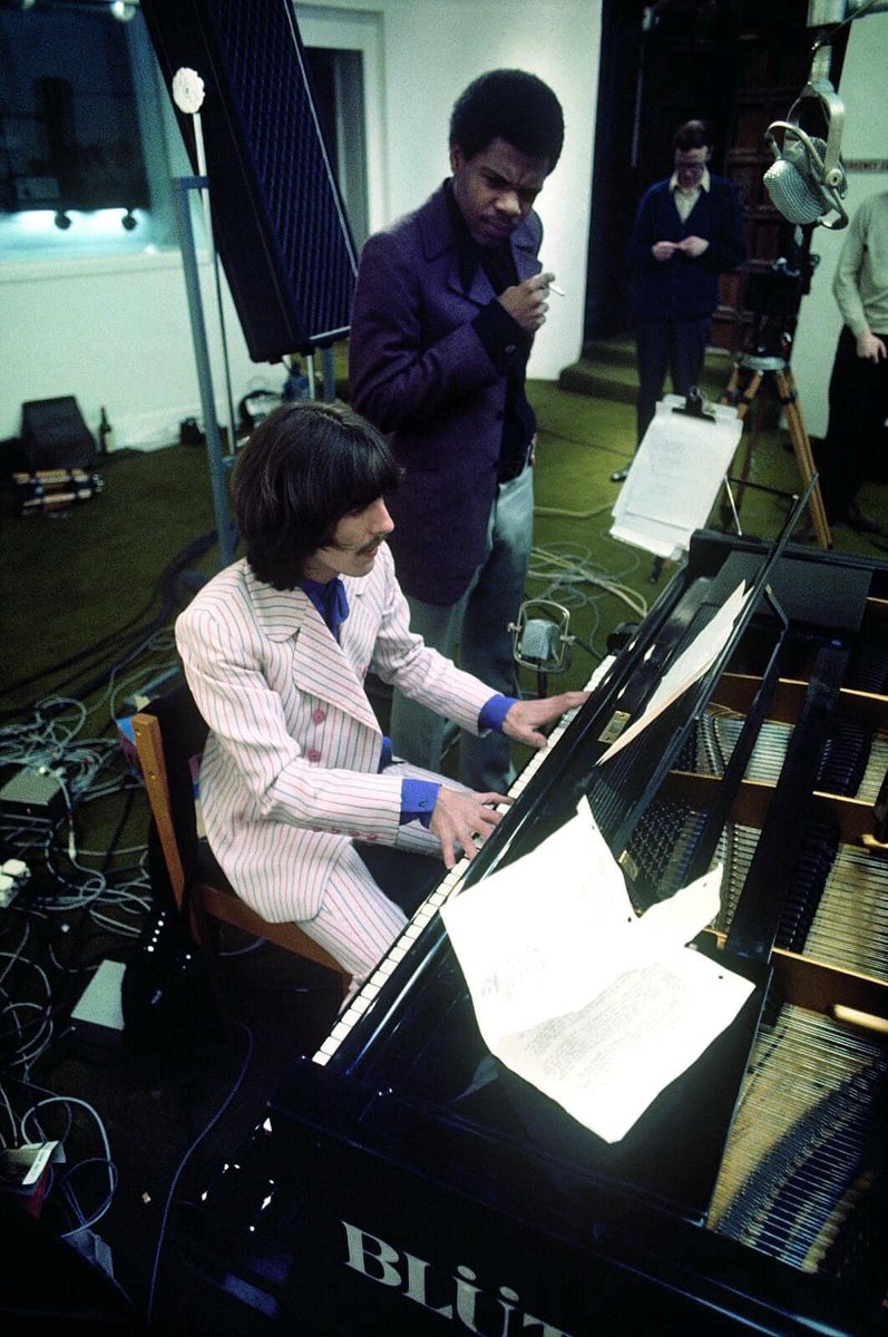 george on writing 'old brown shoe':

"I started the chord sequences on the piano, which I don’t really play, and then began writing ideas for the words from various opposites… Again, it’s the duality of things – yes no, up down, left right, right wrong, etc." (I Me Mine, 1980)