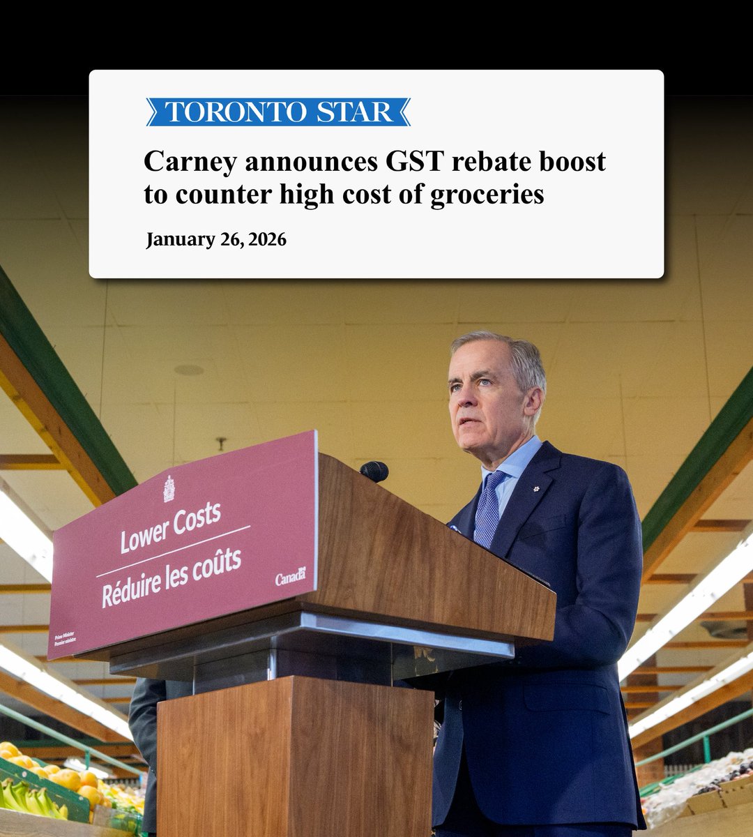 The new Canada Groceries and Essentials Benefit will put hundreds of dollars more into the bank accounts of over twelve million Canadians.