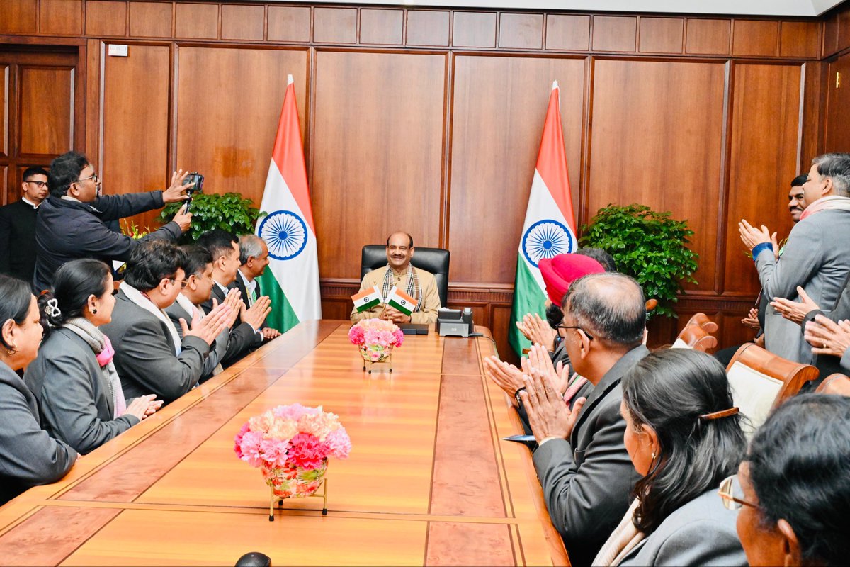 Om Birla tweet media