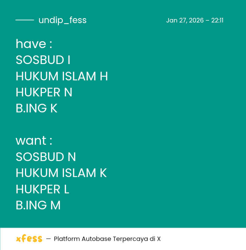 UNDIP MENFESS tweet media