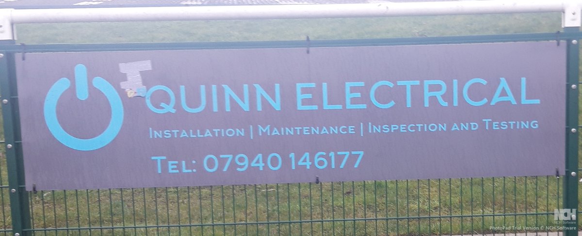 LocheeHarpJFC's tweet photo. ☘️Sponsor Spotlight☘️

👏Many thanks to our valued sponsor Quinn Electrical for their ongoing support of the Harp.

👏That support is much appreciated by everyone connected with the club.

#TeamHarp https://t.co/qy8ZfxFhp4