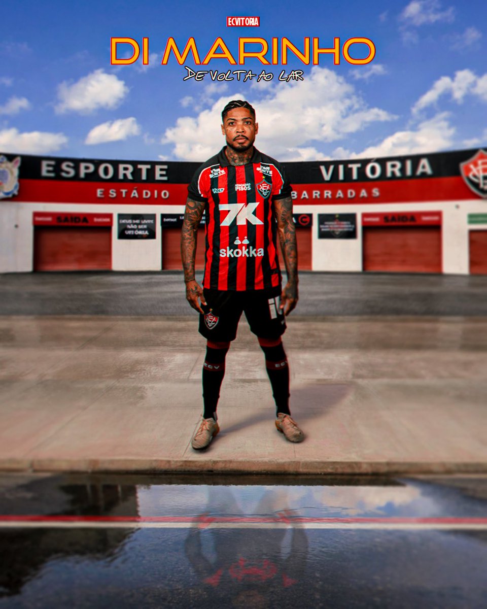 ECVitoria's tweet image. DE VOLTA AO LAR! 🔴⚫🦁

 Seja bem-vindo mais uma vez, Marinho! O atacante Rubro-Negro assina contrato com validade até o final de 2026.

Vamos juntos!!

#PegaLeão #ForçaEnergiaAxé