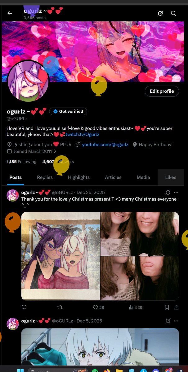 ogurlz ~💕💕 tweet media