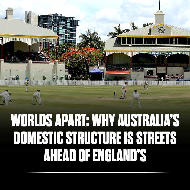 TheCricketerMag's tweet photo. "There have been several post-Ashes reviews in recent times.
"They have sometimes considered how the Australians structure their cricket, which has often been a source of envy."