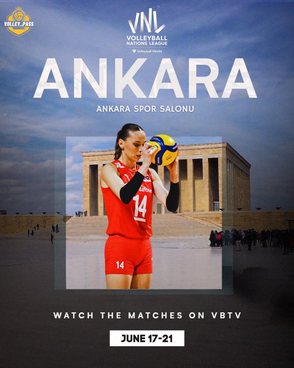 VNL Türkiye ayağı 17-21 Haziran'da Ankara Spor Salonunda