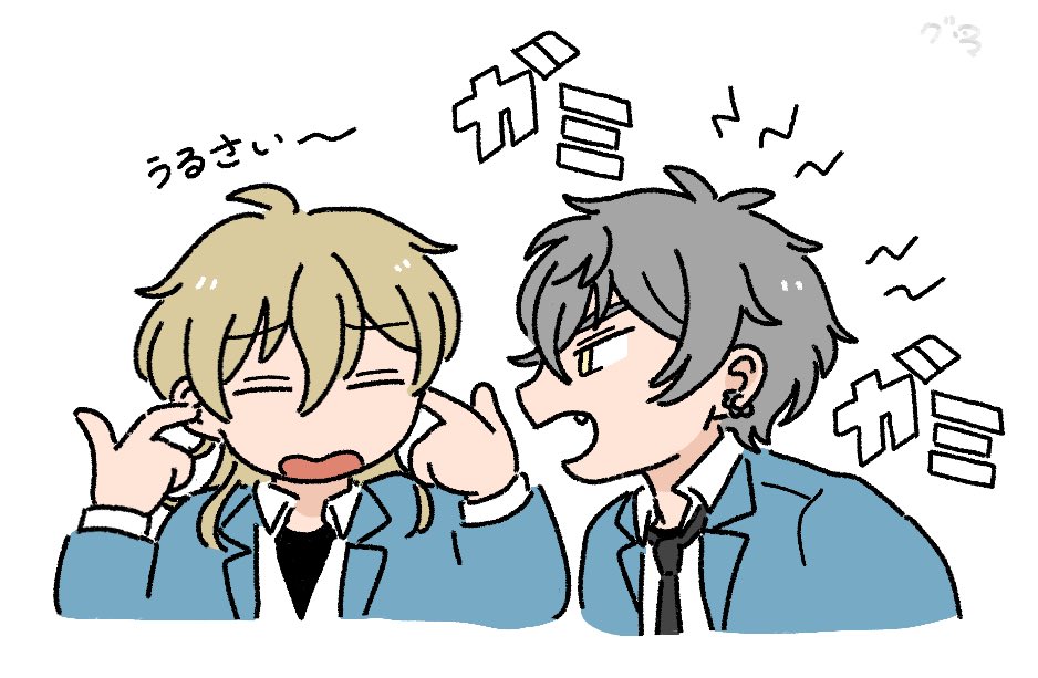 syoriki__'s tweet photo. 薫と晃牙 https://t.co/fnjDFQl71S
