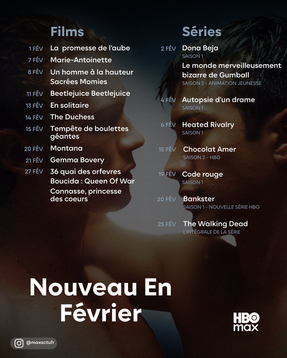 HBO Max Actu Fan tweet media