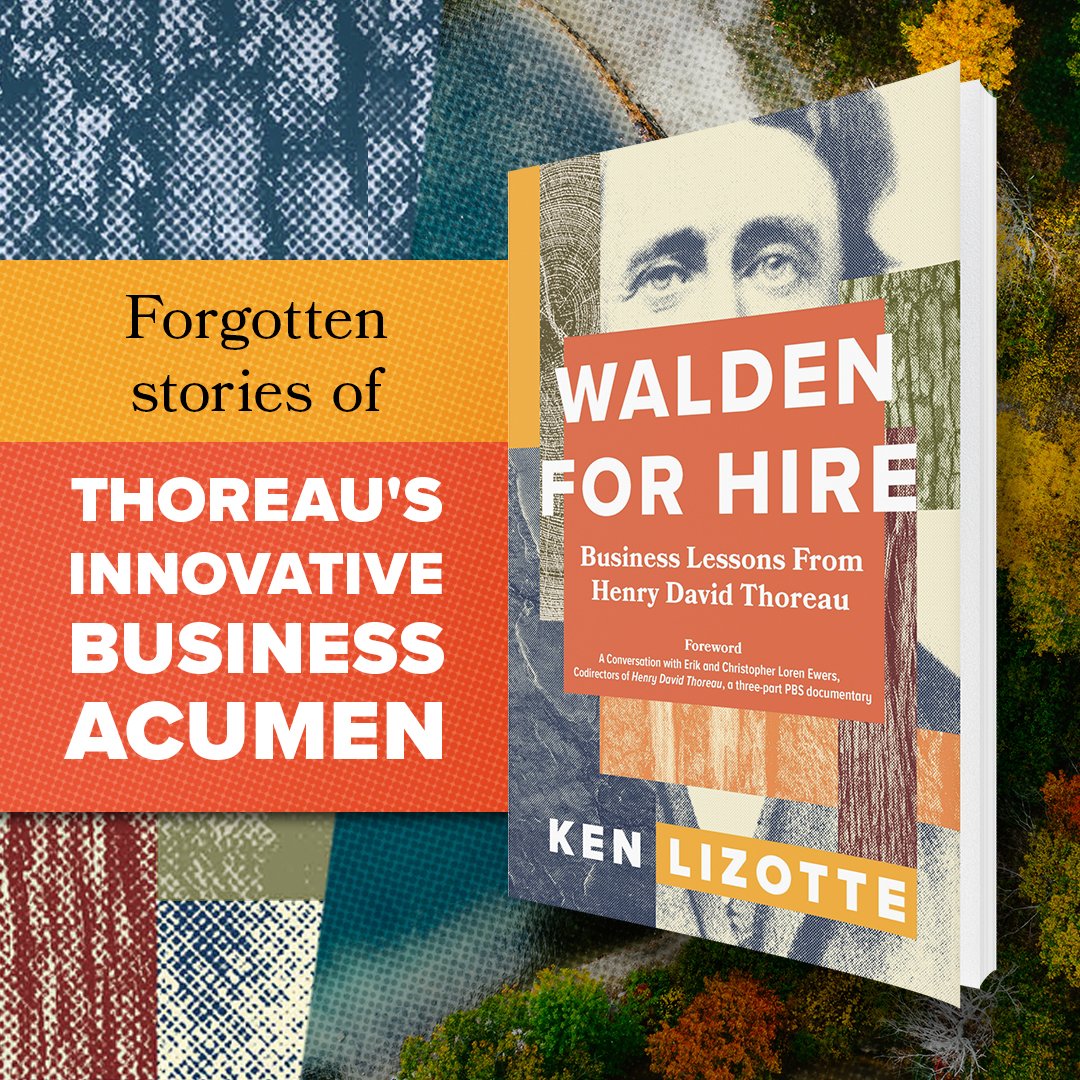 hcleadership's tweet photo. Coming next week! Forgotten stories of Thoreau’s innovative business acumen, offering timeless lessons for today’s independent thinkers, entrepreneurs, and unconventional professionals.

Order today to be among the first readers: https://t.co/xaOY8Kz782 https://t.co/TEPDTv6dNI