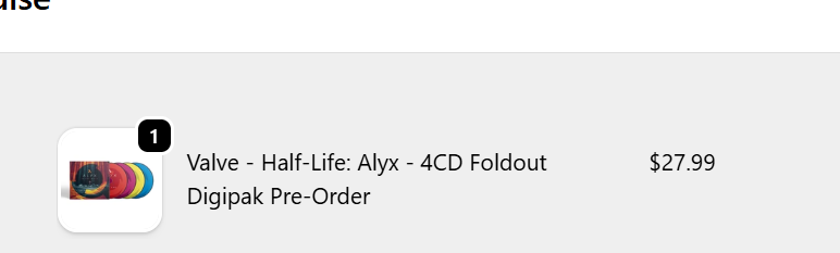 Okay <a href="/valvesoftware/">Valve</a>, I got it now, get me a physical edition for Half-Life: Alyx to complete it 🤣