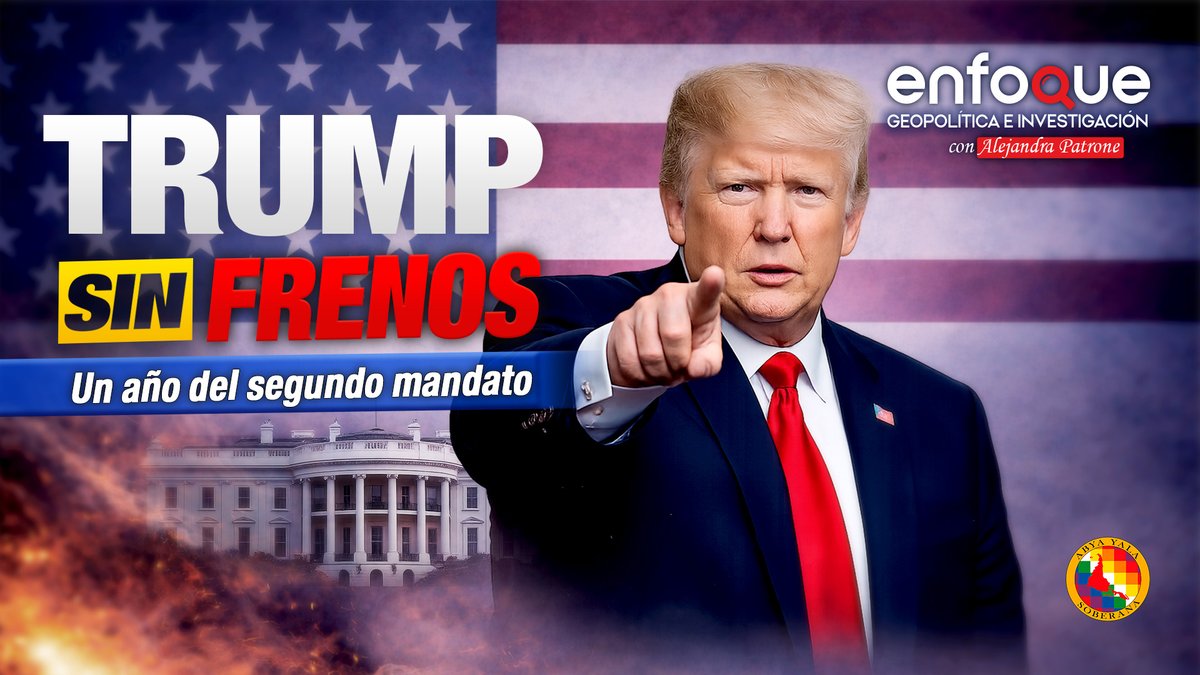 ¿Estamos ante un Donald Trump sin frenos?  Enfoque entrevistó a Paula Bertino, Doctora en Ciencia Política sobre el primer año del segundo mandato de Trump en EE.UU youtu.be/9qUgIJYS2sA?si… a través de <a href="/YouTube/">YouTube</a>
