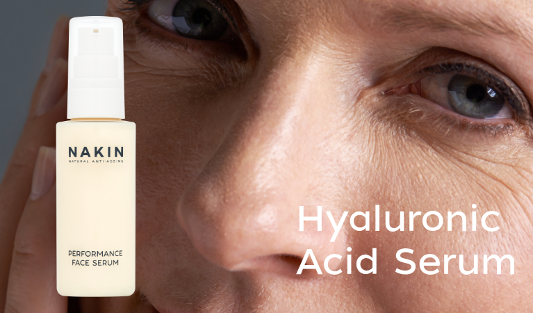 Discover how our Performance Face Serum uses hyaluronic acid and plant actives to hydrate, plump, and reduce the look of wrinkles for mature skin. nakinskincare.com/collections/na…